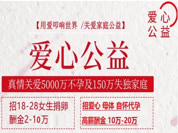 寿阳捐卵助孕生子 爱心志愿者招募